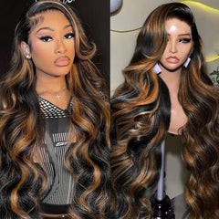 Mocha Balayage 26” HD Lace Front Wig